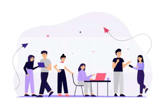 About Us Team Illustration